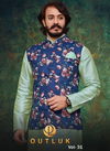 Outluk Vol 31 Exclusive Wear Wholesale Kurta Pajama With Jacket Mens Collection